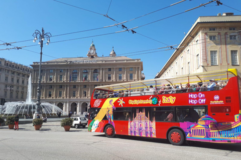 Genova Vip Tour By Open bus Tour in English