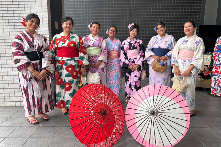 Kyoto: Kimono Rental and Matcha Experience
