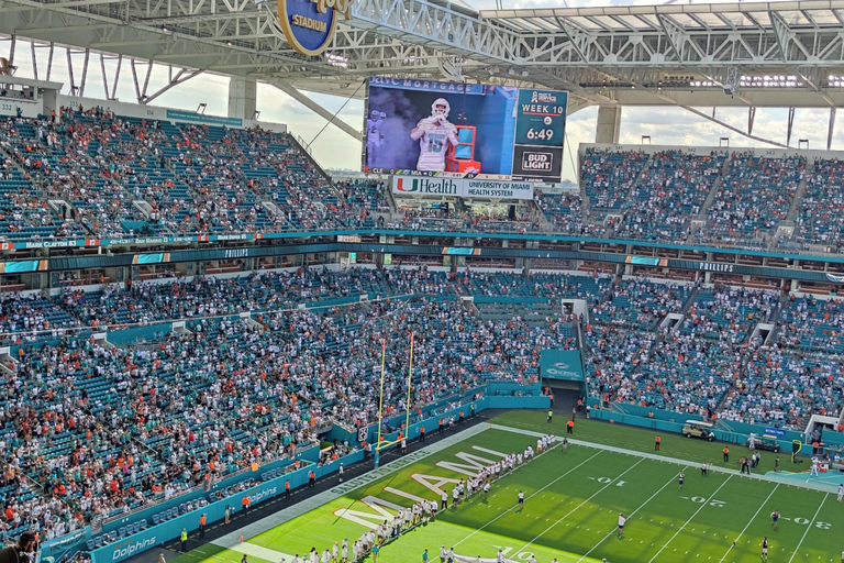 Miami Dolphins NFL Football Game Ticket Sideline