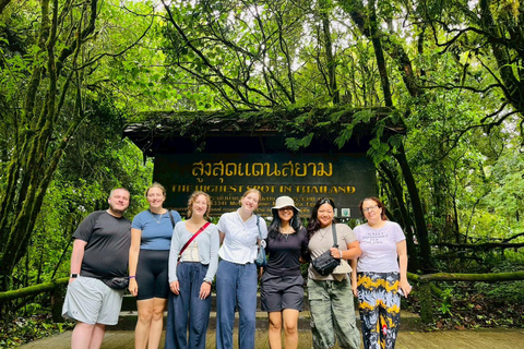 Chiang Mai: Doi Inthanon National Park 1 Day(Hotel Transfer) Chiang Mai: Doi Inthanon National Park Day Trip Included Fee