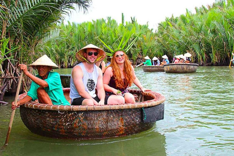 Hoi An: Vespa Tour with Basket Boat Ride and Lunch