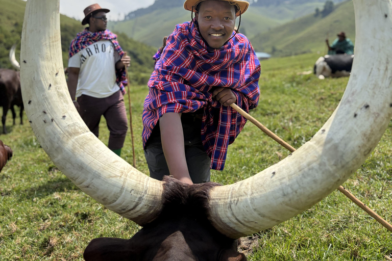 From Kigali: Bigogwe Cow Experience, Hiking & farm with Meal