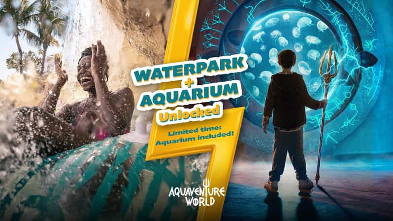 Dubai: Aquaventure World Waterpark Day Pass