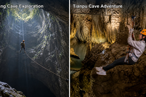 Zhangjiajie: Qixing Mountain Tickets & Adventure Options Cliff Hammock Via Ferrata Route