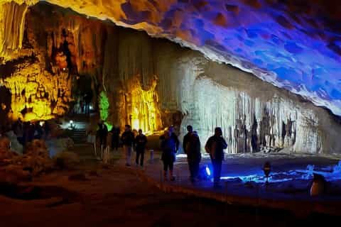 From Hanoi: Ha Long Bay and Ti Top Island Cruise with Stops