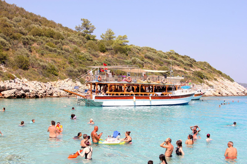 Bodrum Full-Day Orak Island Boat Tour with Lunch
