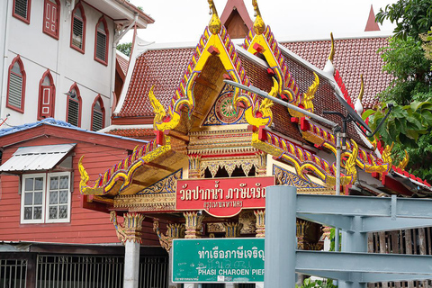Bangkok: Big Buddha & Canal Longtail Boat Sightseeing Tour Join In Day Tour