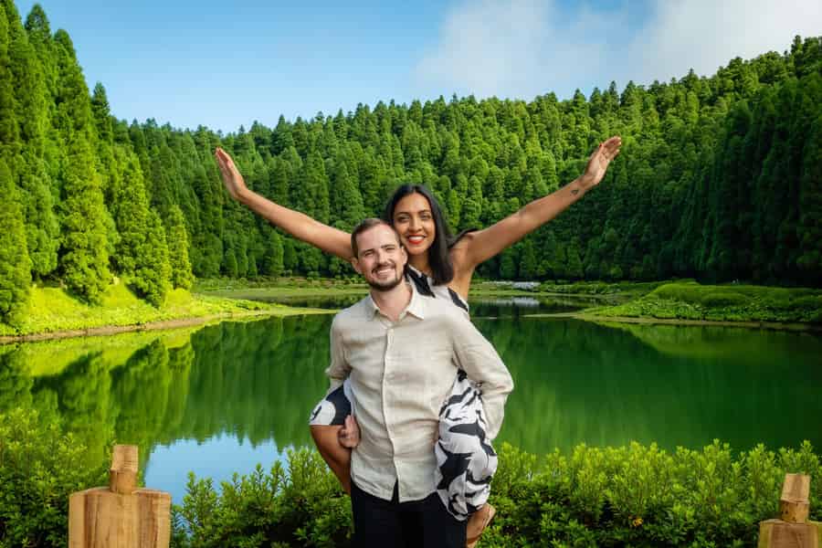 São Miguel Azoren: Professionelles Fotoshooting mit lokalem Guide