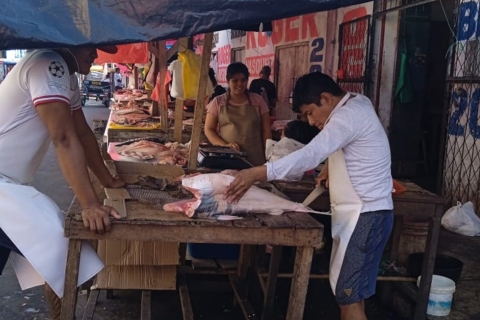 Iquitos : Visite du marché de Belén
