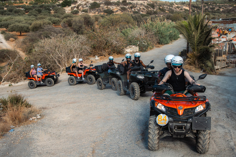 Vanuit Heraklion: Quad Safari Wild Kreta Avondtour