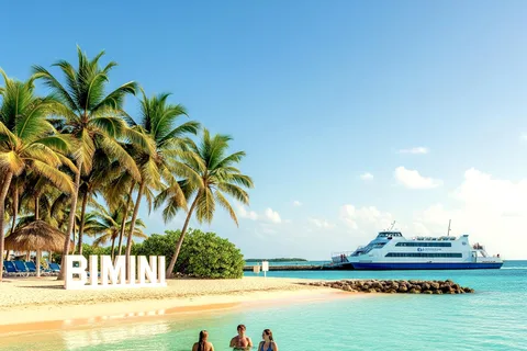 De Miami: Excursão de um dia para Bimini ou Grand Bahama de ferry