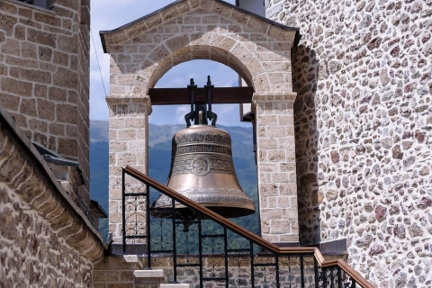 Monastère de Bigorski et chutes d'eau de Duff depuis Ohrid