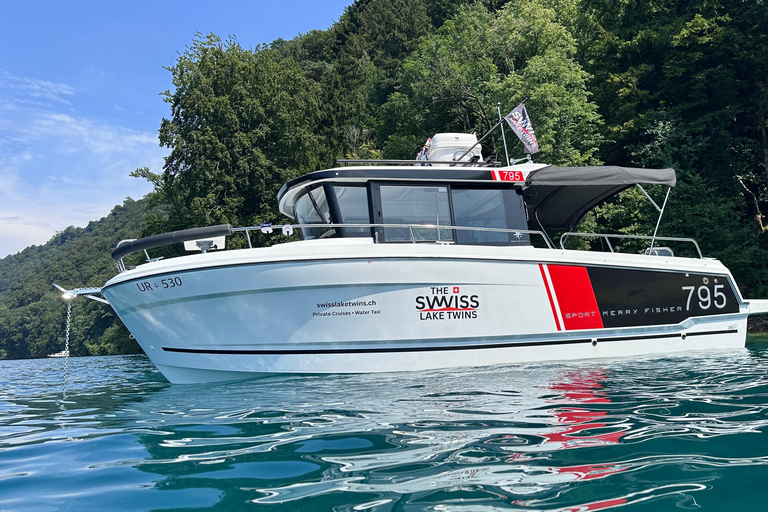 Lake Lucerne: Private Luxury Boat Cruise