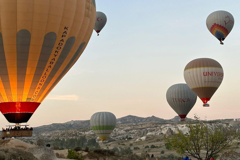 Cappadocia Hot Air Balloon Flight in Goreme ValleyCappadocia Hot Air Balloon Flight with transfer