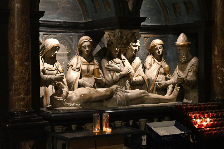 Brussels Cathedral Guided Tour french guide