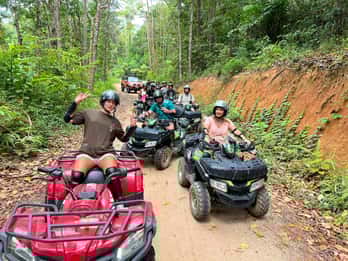 From Ko Pha Ngan: ATV Jungle Adventure Experience