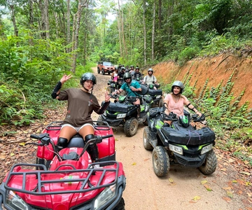 From Ko Pha Ngan: ATV Jungle Adventure Experience