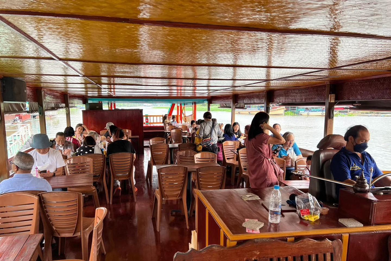 From Bangkok: Local Floating & Railway Market, Dragon Temple