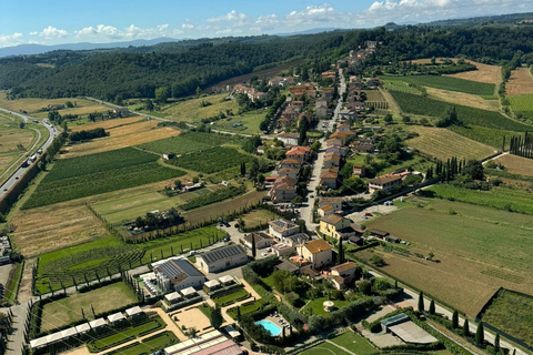 San Gimignano: Helicopter Wine Tour in Chianti Region Activity with 25-Minute Helicopter Ride