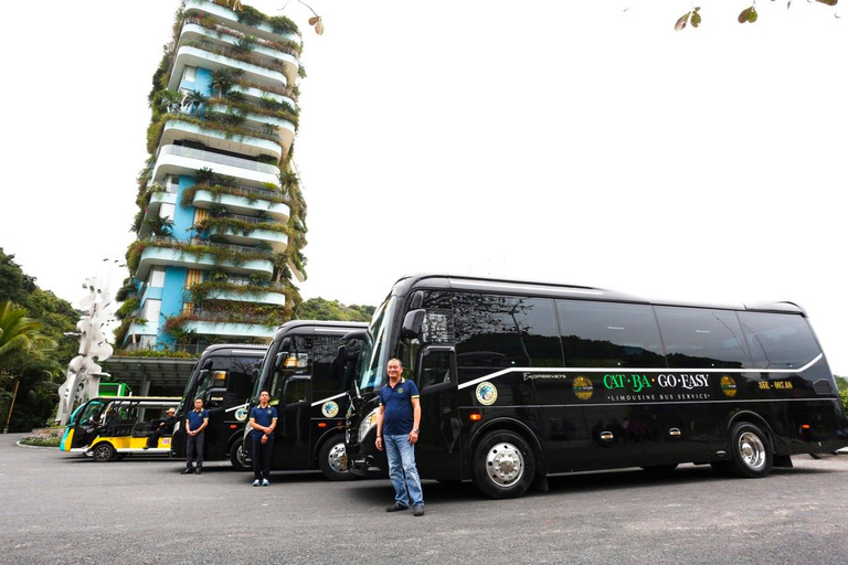 Hanói: Ingressos de ônibus de limusine para Cat Ba, moderno e de alta qualidade