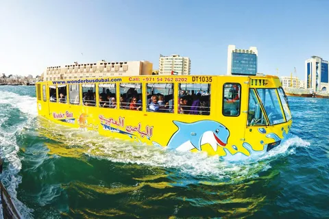 Dubai: Tour door de oude stad met Wonder Bus, souks, Creek en gids