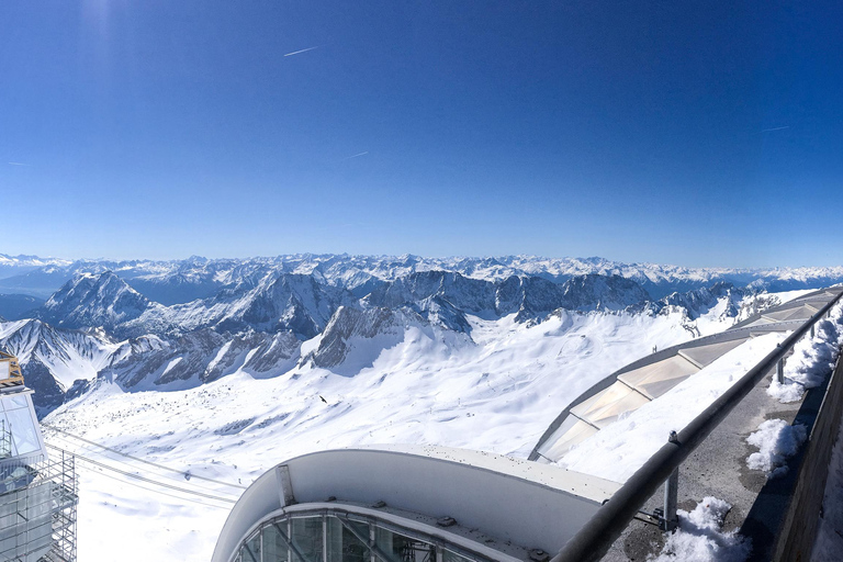 Au départ de Munich : Visite privée de la Zugspitze avec déjeuner