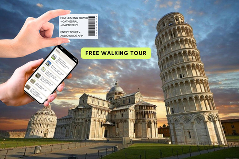 Pisa Leaning Tower, Cathedral & optional Baptistery Ticket Pisa Leaning Tower and Cathedral Entry Ticket & Audio App