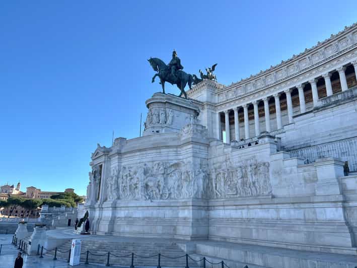 Rome: Tour of Victor Emmanuel Monument with Elevator Option | GetYourGuide