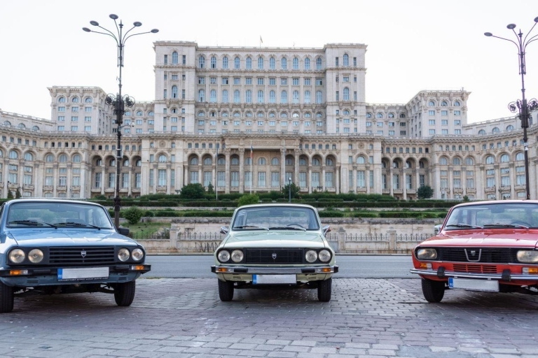 Romanian Vintage Car Driving Tour of Bucharest - 90min Romanian Vintage Car Driving Tour