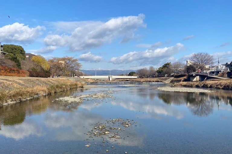 E-Bike Tour in Kyoto with Asuka, Japanese graduate student