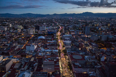Mexico : Visite en bus nocturneVisite du Zócalo