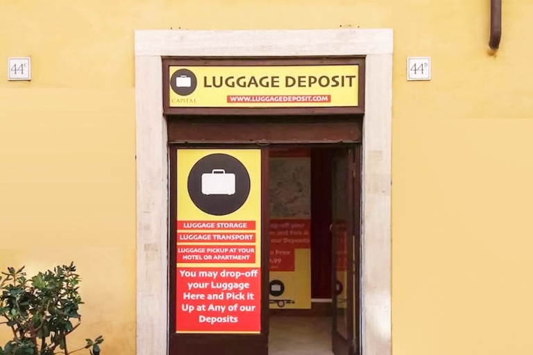 Rome Termini: bagage-opslag in het stationBagage dagelijkse opslag