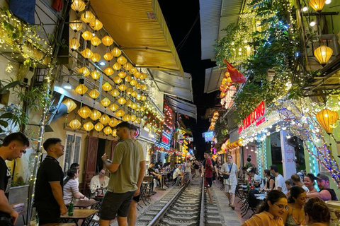 Hanoi: Visita guiada por la fabricación de incienso, sombreros y laca y la calle del TrenTour de medio día por la tarde - Fabricación de incienso y sombreros, Calle del Tren