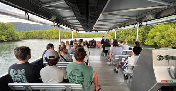 Cairns: Sunset Cruise with Indigenous culture and canapes