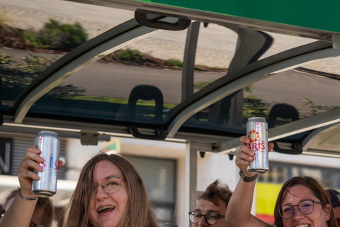 Bratislava: Bus City Tour-Unlimited Drinks,Prosecco,Beer