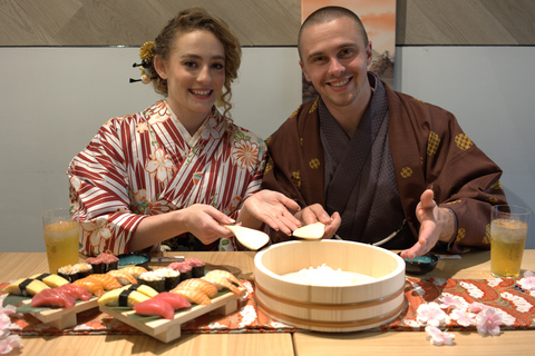 Osaka Dotonbori: esperienza di preparazione del sushi vegano/vegetariano