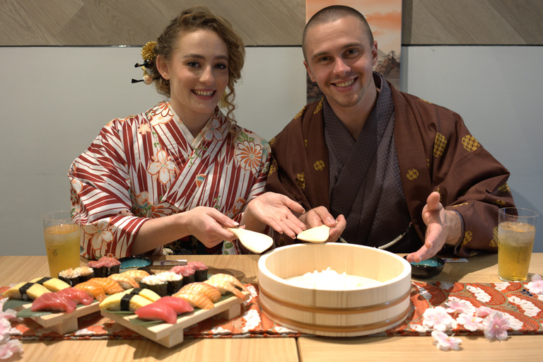 Osaka Dotonbori: esperienza di preparazione del sushi vegano/vegetariano