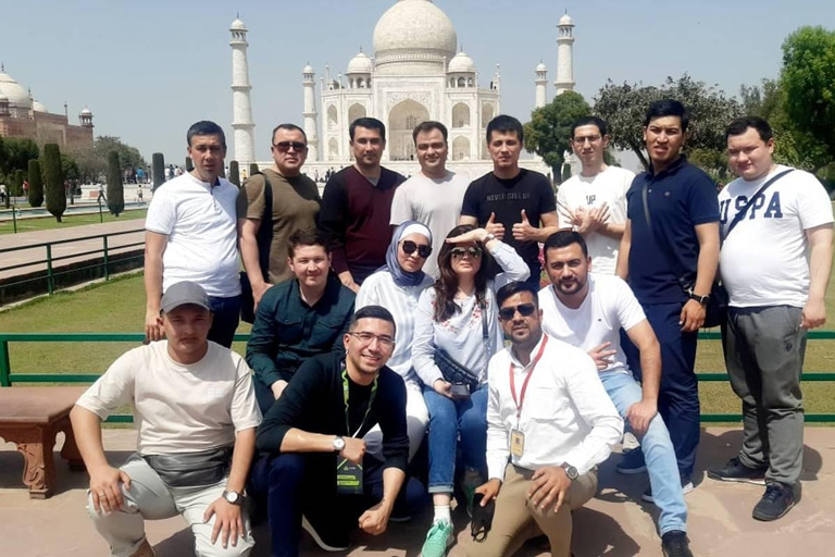 Agra: Skip-The-Line Taj Mahal and Agra Fort Private Tour Private Tour from Delhi