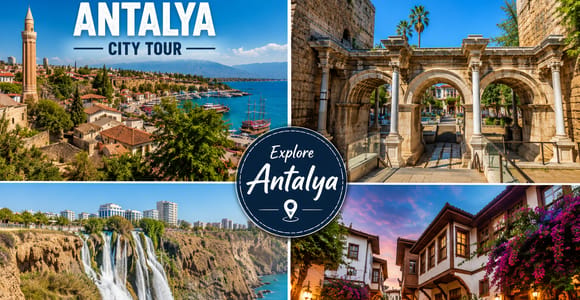 Kemer/Antalya Old City Tour, Boat Trip w/Transfer & Lunch