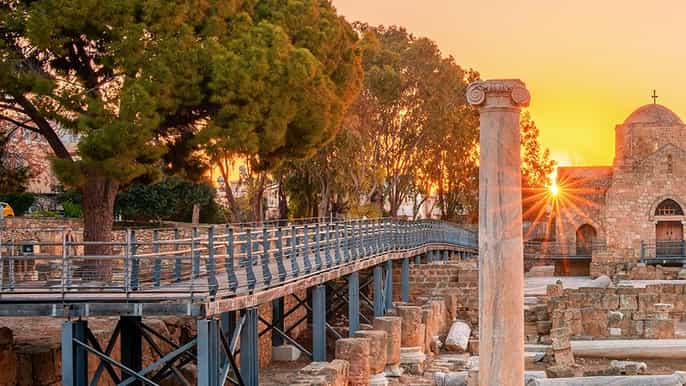 Paphos: Privé wandeltour met een lokale gids