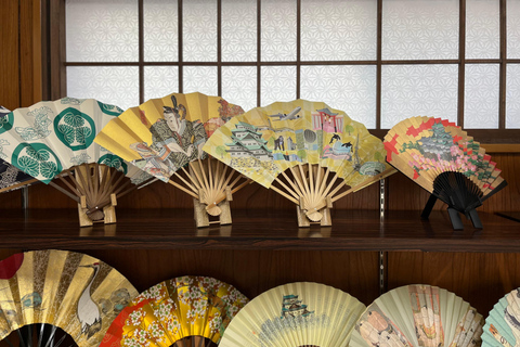 Nagoya: Castle Visit and a Hands-On Folding Fan Experience