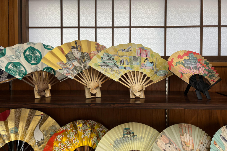 Nagoya: Castle Visit and a Hands-On Folding Fan Experience