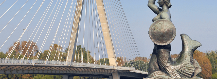 Visite privée de Varsovie à vélo avec déjeuner : quartier royal, vieille ville, Łazienki