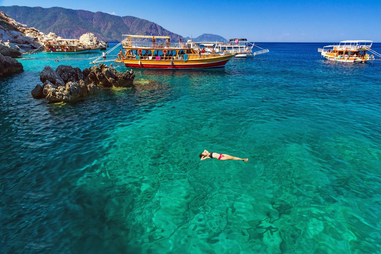 Antalya-Kemer: Suluada Turkish Maldives Boat Tour W Transfer Suluada From Kemer