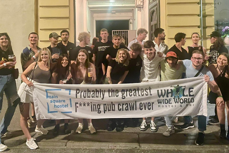 Zagreb: Pub Crawl, 1-Hour of Unlimited Drinks, &amp; Club Entry