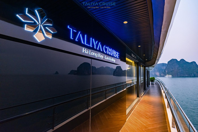Ha Long & Lan Ha Bay Luxury Yacht: Dark Cave, Kayak, Sunset Private Car Transfer & Private Tour Guide & Shared Boat