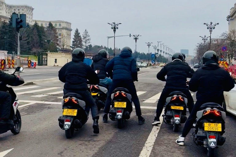 Communist Bucharest Scooter Tour: Ceaușescu & Revolution