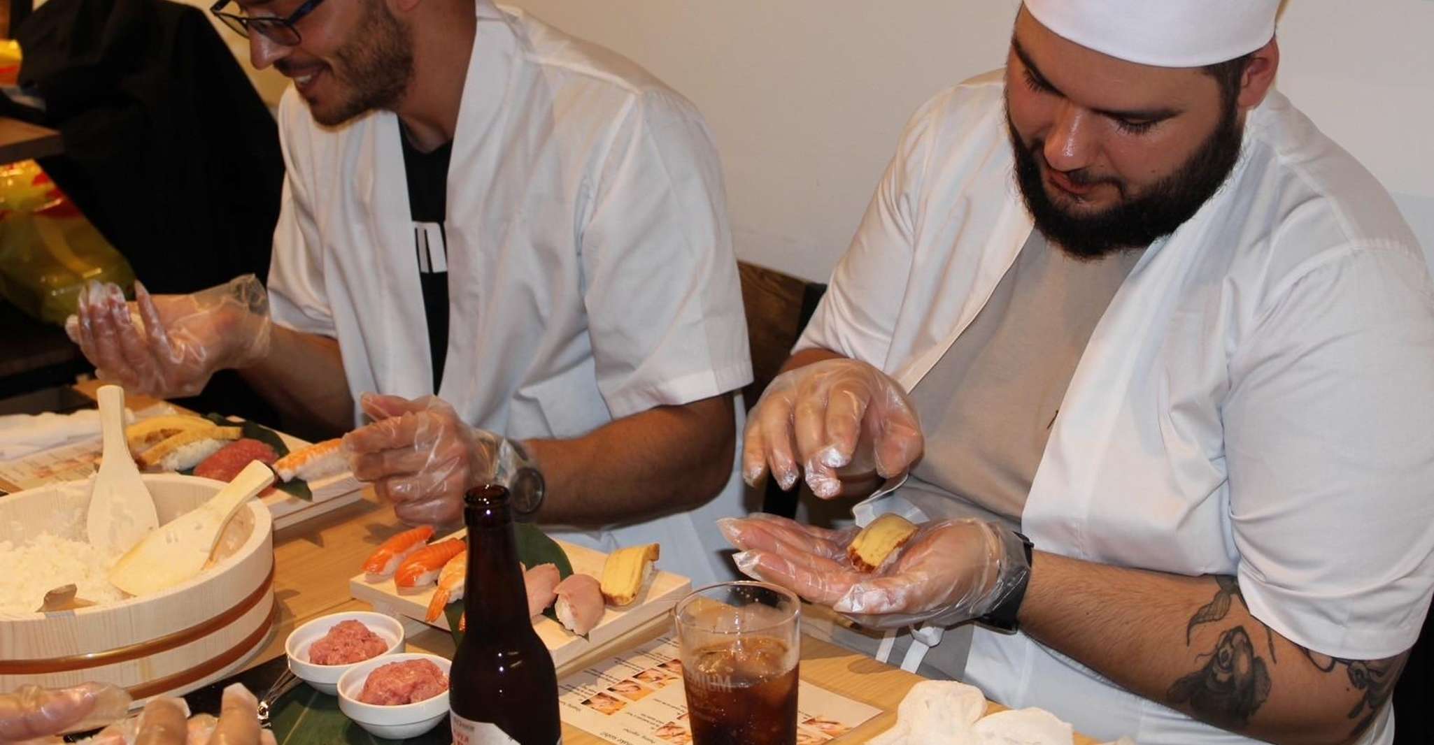 Osaka Dotonbori: Sushi Making Experience photo 12