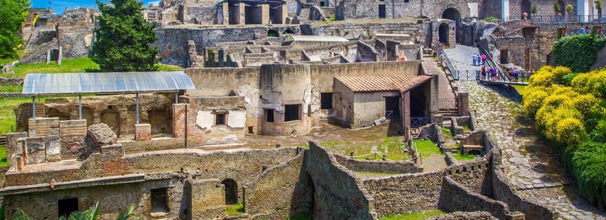 Pompéi 2H visite guidée privée avec billets optionnels