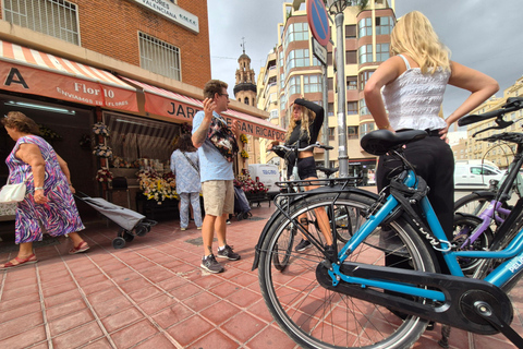 Valencia: Guided Bike Tour with Coffee Tasting